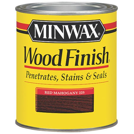 - Minwax Woodfinish Red Mahogany 1/2-Pint