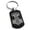 Black, variant on Stainless Steel Mjolnir Thor's Hammer Viking Norse Engraved Dog Tag Keychain Keyring
