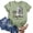 Z Light Green, variant on Women's Dolly Shirts Vintage Country Music Dolly Printed Tee, Unisex Crewneck Short Sleeve Loose Fit Retro Graphic Casual T‑Shirt Tops for Women L