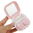 thumbnail image 4 of Unique Bargains 1 Set Contact Lens Case Portable Square Lens Storage Case Pink, 4 of 5