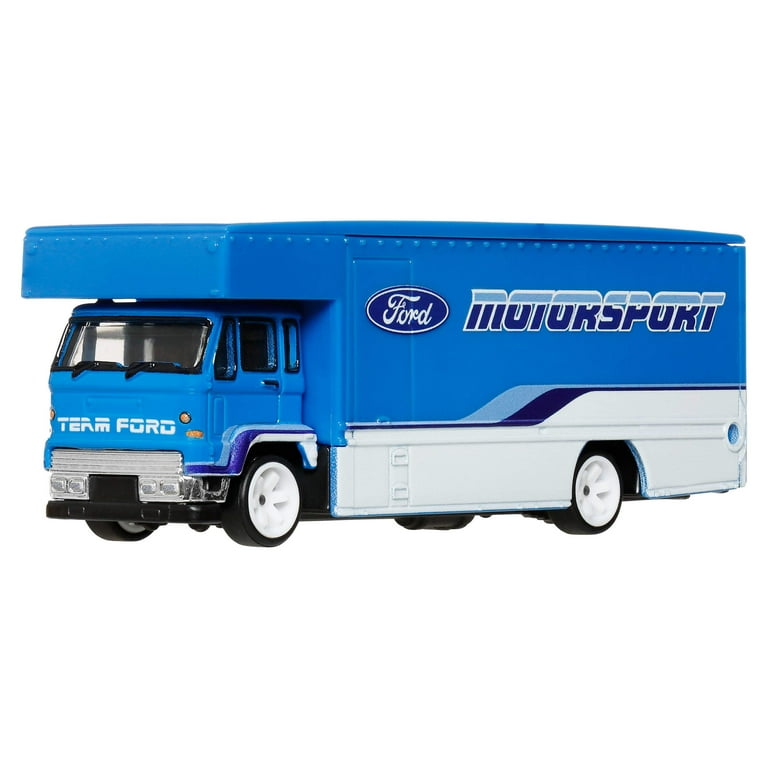 Hot Wheels® Team Transport Truck & Race Car, Gift for Racing