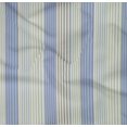 thumbnail image 4 of oneOone Organic Cotton Poplin Twill Fabric Multicolor Stripe Printed Fabric 1 Yard 42 Inch Wide, 4 of 4