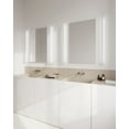 thumbnail image 6 of Sonneman 2814.25-4-35 Thin-Line Indirect 48" Wide Integrated Led Bath Bar - Black, 6 of 7
