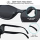 thumbnail image 5 of Gafas de Sol para Correr Jefoo Polarizadas Retro UV400 para Mujer y Hombre, 5 of 7