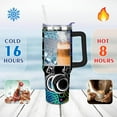 thumbnail image 3 of Game Tumbler with Lid and Straw, 40oz Gamer Water Bottle Cup with Handle, Gaming Travel Coffee Mugs, Birthday Gifts for Gamer Men Boys, 3 of 6