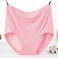 thumbnail image 3 of Mrat Period Underwear for Women Women's Fashion Briefs Comfortable Cotton High Waist Underwear Women Cotton Panties Disposable Underwear for Women S-276 Watermelon Red-a XXL, 3 of 3