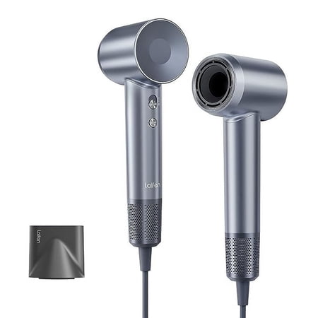 Open Box Laifen Swift High Speed Hair Dryer LF03-SIS-US - 1 Accessory - Silver Blue