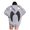 Grey, variant on YUEHUA Silver Angel Wing Print Hoodies for Women Men Fleece Sweatshirts Pullover Funny Hoody Hooded With Pockets
