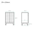 thumbnail image 2 of Cascade 24" Freestanding Bathroom Vanity Cabinet without Top in Green Oak, 2 of 6