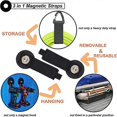 thumbnail image 3 of Strong Magnetic Hooks Anti-Scratch Utility Garage Hooks Heavy Duty Storage Strap Extension Cord Hold, 3 of 5