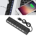thumbnail image 2 of M Buder Hub USB de 7 Puertos Con Interruptores Independientes 21.00 cm / 8.26 in, 2 of 9