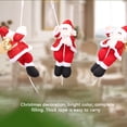 thumbnail image 2 of Moyic Rope Santa Claus Window Xmas Doll Home Gifts Showcase Mall Ornaments Pendant New Props Decoration Decorative Christmas Kits de decoración para fiestas 22cm, 2 of 6
