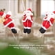 thumbnail image 2 of Wosthever Rope Santa Claus Window Xmas Doll New Decorative Ornaments Home Decoration Showcase Pendant Mall Gifts Christmas Props Kits de decoración para fiestas 30 centimetros, 2 of 6