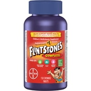 Flintstones Complete Chewable Kids Vitamins ages 2+, 150 Count