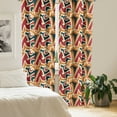 thumbnail image 2 of Ambesonne Abstract Curtains, Chaotic Graffiti Art, Pair of 28"x84", Multicolor, 2 of 5