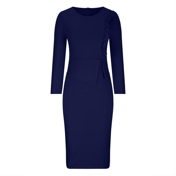 green emerald velvet dress Executive Ponte Dress main image 0