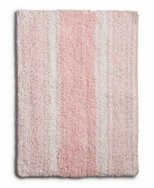 Martha Stewart Collection Cotton Reversible 17" x 24" Stripe Bath Rug