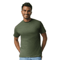 thumbnail image 2 of Gildan Ultra Cotton T-Shirt 2000, Short Sleeve T-shirt for Men, Tee For Arts & Crafts,100% Cotton, Military Green, L, 2 of 5