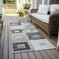 thumbnail image 6 of Addison Rugs Chantille Indoor/Outdoor Transitional Geometric Gray Washable Runner Rug, 2'3" x 7'6", 6 of 6