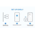 thumbnail image 3 of Smart Plug 2 pack Compatible with SmartThings, Alexa Google Assistant for Voice Control, Teckin Mini Smart Outlet Wifi Socket with Timer Function, No Hub Required, White FCC ETL Certified, 3 of 5