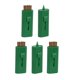 thumbnail image 3 of 5 Piezas Cepillo Limpiador de Palos de Golf Cepillo Portátil Retráctil de Bolsillo Herramienta Doble para Limpieza de Cabeza de Palo 2.5cmx5.8cm Verde, 3 of 8