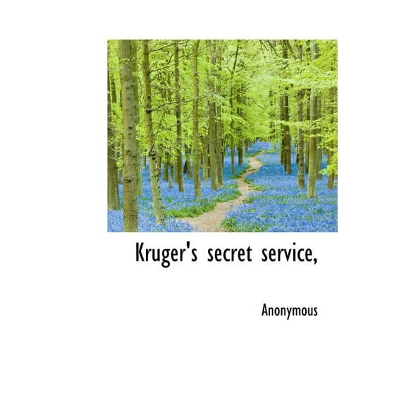 Kruger's Secret Service, (Hardcover)