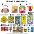 thumbnail image 2 of Fun Flavors Box Pink Easter Basket Fillers Candy Chocolates Snacks Gift Box, 2 of 8