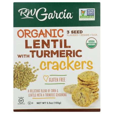 CRACKERS, LENTIL WITH TURMERIC