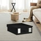 thumbnail image 4 of Organizador de sábanas plegable y bolsa de almacenamiento con ventana transparente | Organizador de armario de gran capacidad para ropa de cama, toallas y ropa | 37 x 32 x 12 cm | Apilable y, 4 of 6