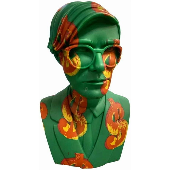 Andy Warhol Bust (Dollar Sign Edition)