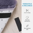 thumbnail image 2 of Hook and Loop Tape Sticky Back, Double-Sided Adhesive Strip, Heavy Duty Squares with Adhesive for Car floor mats, Outdoor, Home, Easy to Peel, 2 of 7