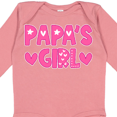 thumbnail image 4 of Inktastic Papa's Girl Girls Long Sleeve Baby Bodysuit, 4 of 5