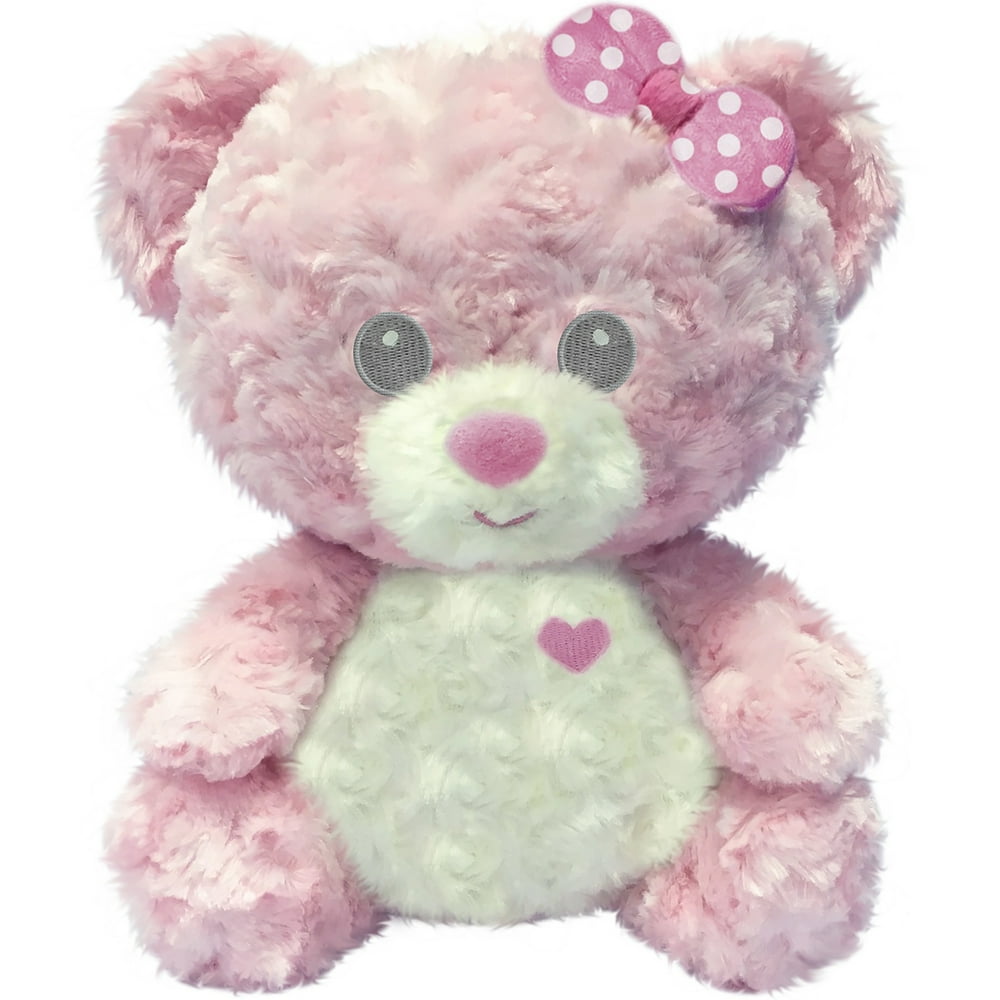 First and Main Pink Buttercup Babies Bear Plush, 10 Inches Walmart