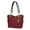 MT Burgundy, variant on MKF Collection Jules Vegan Leather Women's Tote Bag, Functional Stylish Shopper Purse Handbag by Mia K - Burgundy