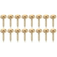 thumbnail image 3 of FRCOLOR 16 pcs  Upholstery Tacks Mirror Fixing Screws Mirror Screws with Decorative Caps, 3 of 8