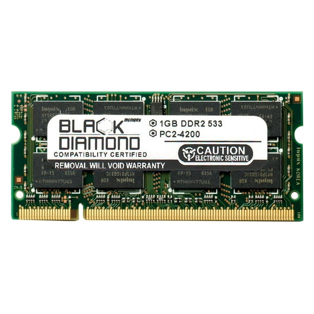 1gb Memory Ram For Dell Latitude D4 D410 Burner D640m D430 131l 0pin Pc2 40 533mhz Ddr2 So Dimm Black Diamond Memory Module Upgrade Walmart Com Walmart Com