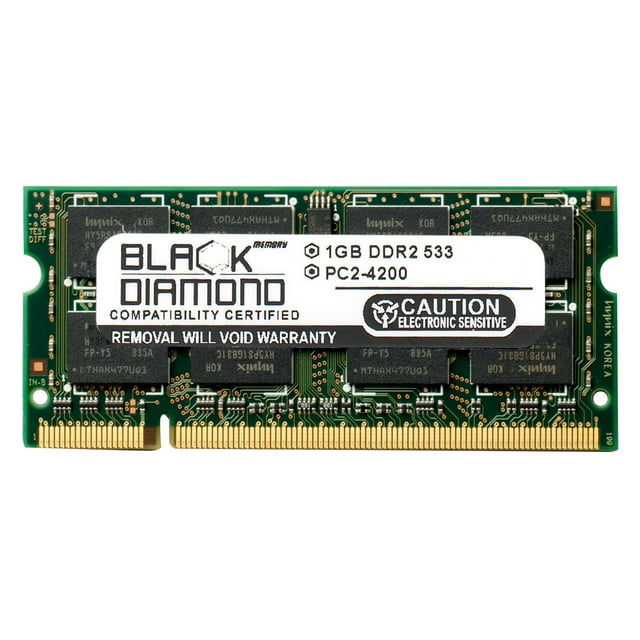 1GB RAM Memory for Panasonic Toughbook CF-51L Pentium M, CF-73S Pentium M, CF-73U Pentium M, CF-73X Pentium M, CF-51RCLJFBM Black Diamond Memory Module DDR2 SO-DIMM 200pin PC2-4200 533MHz Upgrade