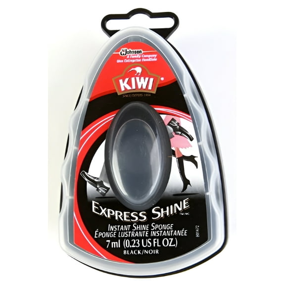 KIWI Express Shine Instant Shine Sponge Black 1 ct (Pack of 3)