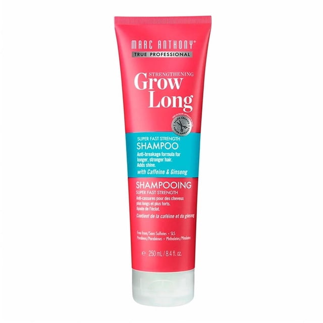 Shampoo Marc Anthony True Professional grow long cafeína y ginseng 250 ml