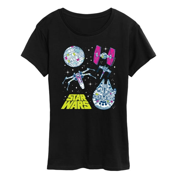 Star Wars - Ship Grid - Women's Short Sleeve Classic Fit Tee