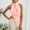 Light Pink, variant on Women's Silk Satin Tank Tops Halter Draped Front Backless Tops (Brown L)