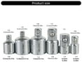 thumbnail image 5 of 6Pcs Socket Adapter Set 1/4inch to 3/8inch 3/8inch to 1/4inch 3/8inch to 1/2inch, 5 of 9