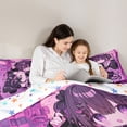 thumbnail image 4 of Erosebridal Traditional Japanese Girl Full Size Comforter Sets,Kawaii Japanese Animation Bedding Sets For Men Women, Reversible 3 Pieces, 4 of 7