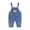 Blue, variant on XXWXYD Toddler Girls Denim Overalls Baby Ripped Heart Bi𝖻 Pockets Sleeveless Jean Harem Jumpsuits Pants Cute Baggy Button Rompe𝗋 Girls Soli𝖽 Color Overalls