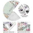 thumbnail image 2 of FMSHPON Cute Easter Bunny Xmas Christmas Tree Skirt Stand Mat for Holiday Party Decoration Indoor Outdoor 36 inches, 2 of 6