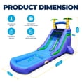thumbnail image 3 of Tryset 30FT Giant Inflatable Water Slide with Extra Large Splash Pool, Detachable Pool & Slide, 1500W Blower Included, Commercial PVC Backyard Water Park for Kids & Adults, 3 of 13
