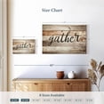 thumbnail image 4 of Elephant Stock Gather Typography I Wall Sign Wall Art - Horizontal Canvas Wall Art - Hallway Wall Decor - Wall Signs Canvas - Brown And Beige Decor - 24" x 16", 4 of 8