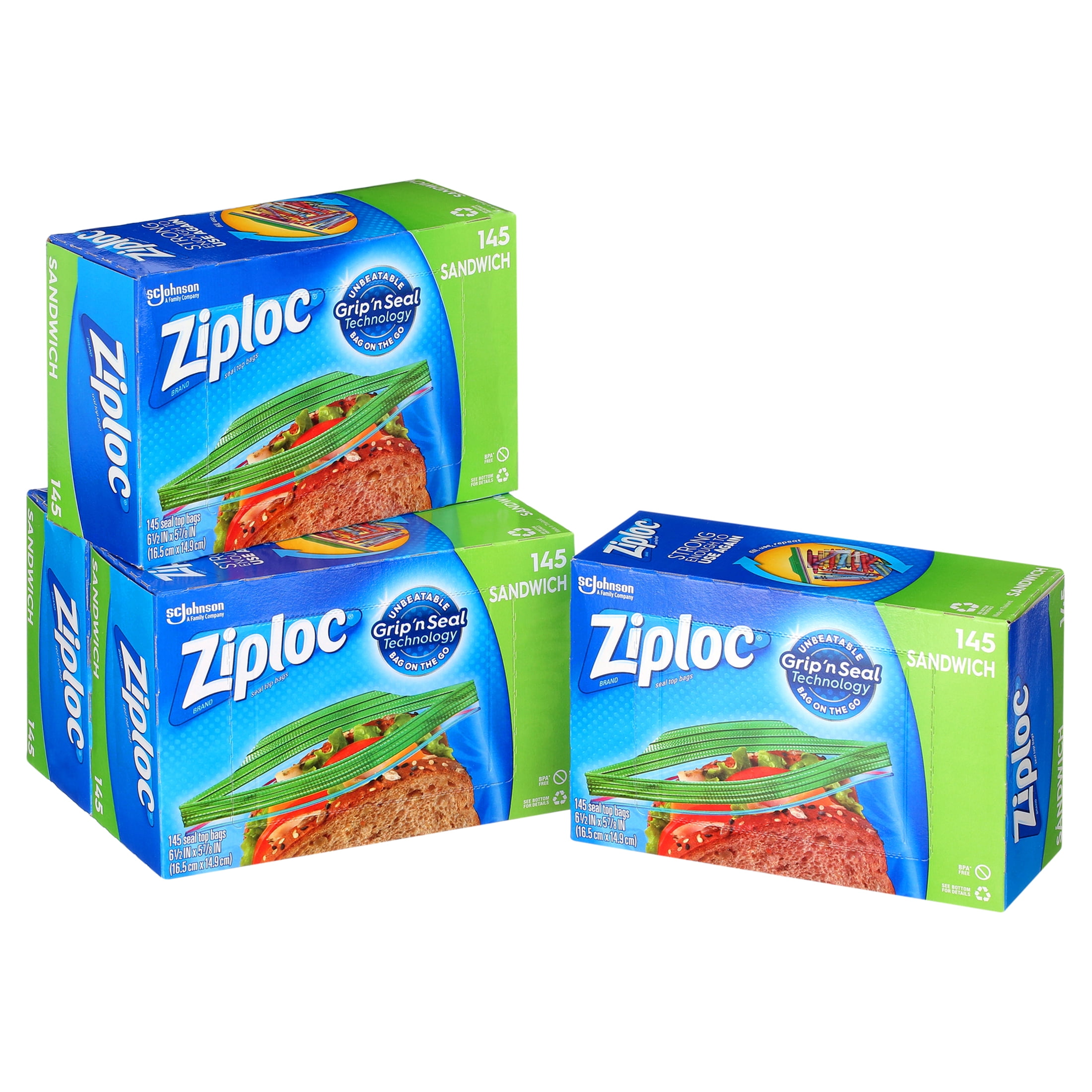 Ziploc Sandwich Bags (40-ct)-13410
