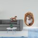 thumbnail image 2 of Figura decorativa de caballo, ideal para escritorio, estantería, sala de estar o decoración del hogar. Marco de fotos de resina ornamentado., 2 of 8