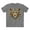 Athletic Heather, variant on Animal Shirt, Shirt with Animals, Tee Shirt with Antique Animal Medallion